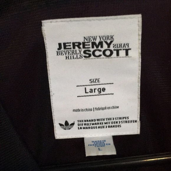 Large Jeremy Scott pink adidas jacket - Picture 3 of 3